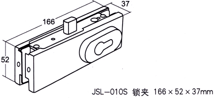 松下门夹JFL-010S 锁夹